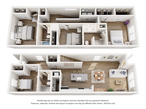 two dimensional floor plans of a 3 bedroom house 475 sq ft